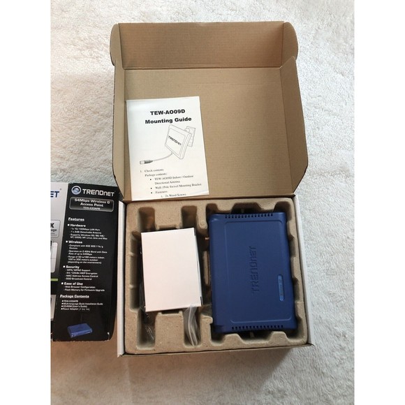 🌻3for$25 TRENDnet TEW-430APB Wireless-G 54Mbps Access Point AP ***-Not Tested-* - Picture 12 of 12